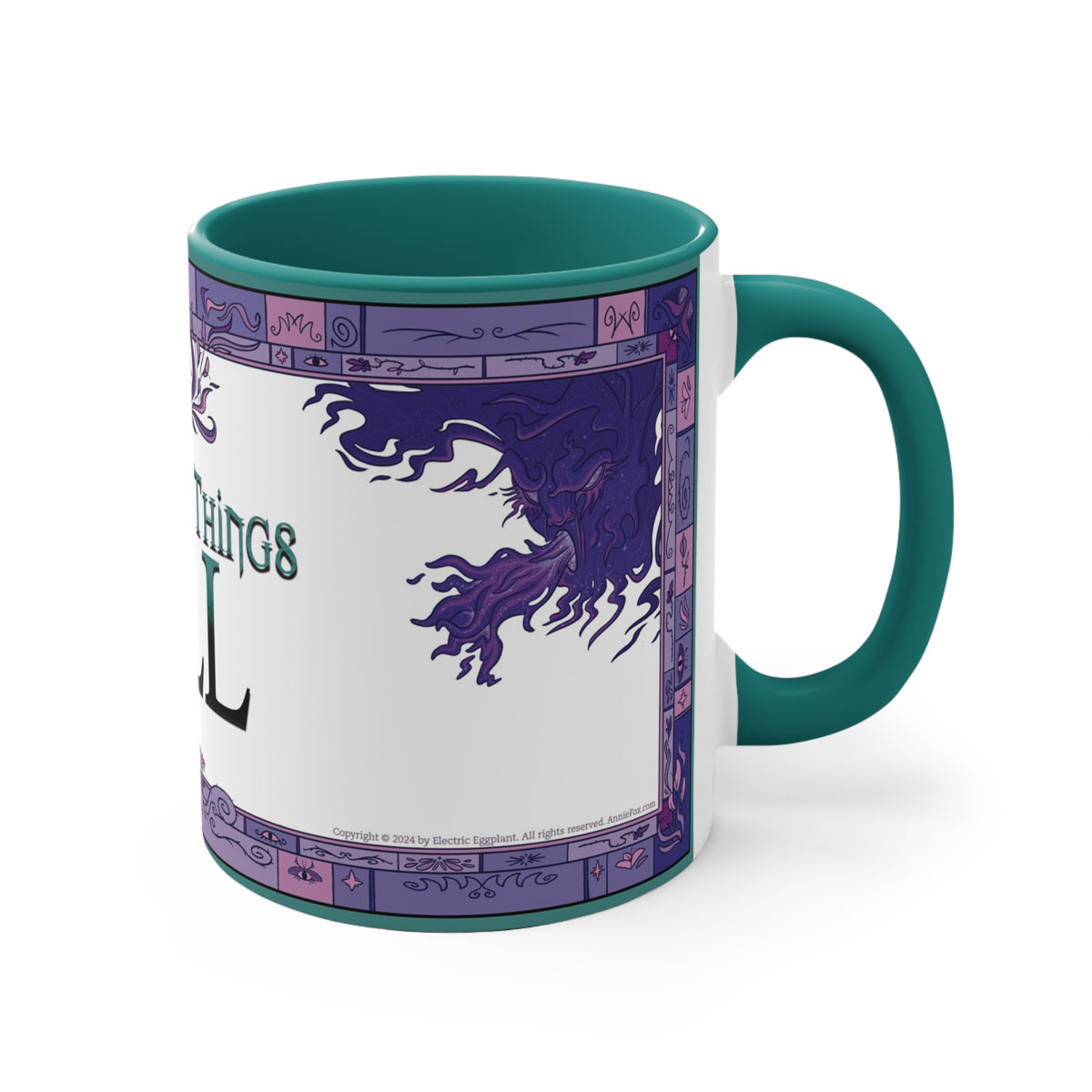 The Little Things That Kill 11oz Coffee Mug, Green