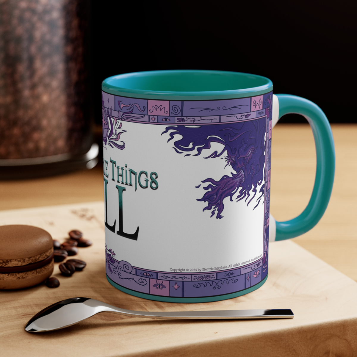 The Little Things That Kill 11oz Coffee Mug, Green