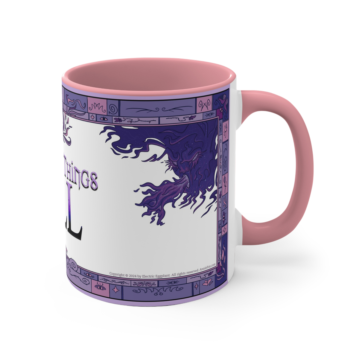 The Little Things That Kill 11oz Coffee Mug, Pink