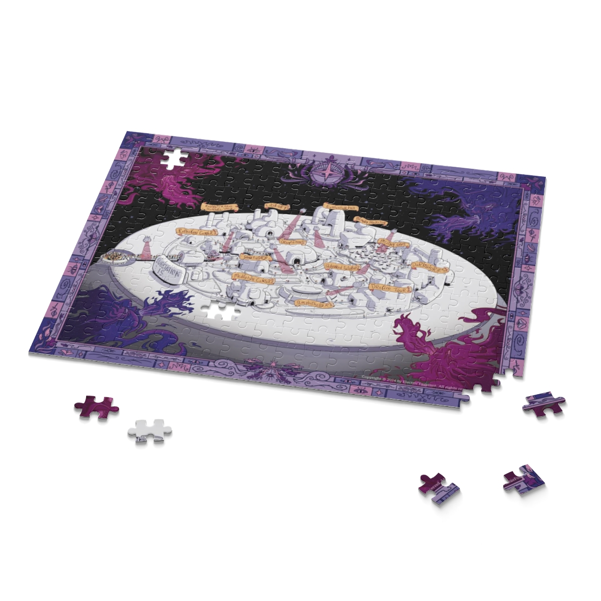 Puzzle (252 pcs) of Substation 15 from The Little Things That Kill