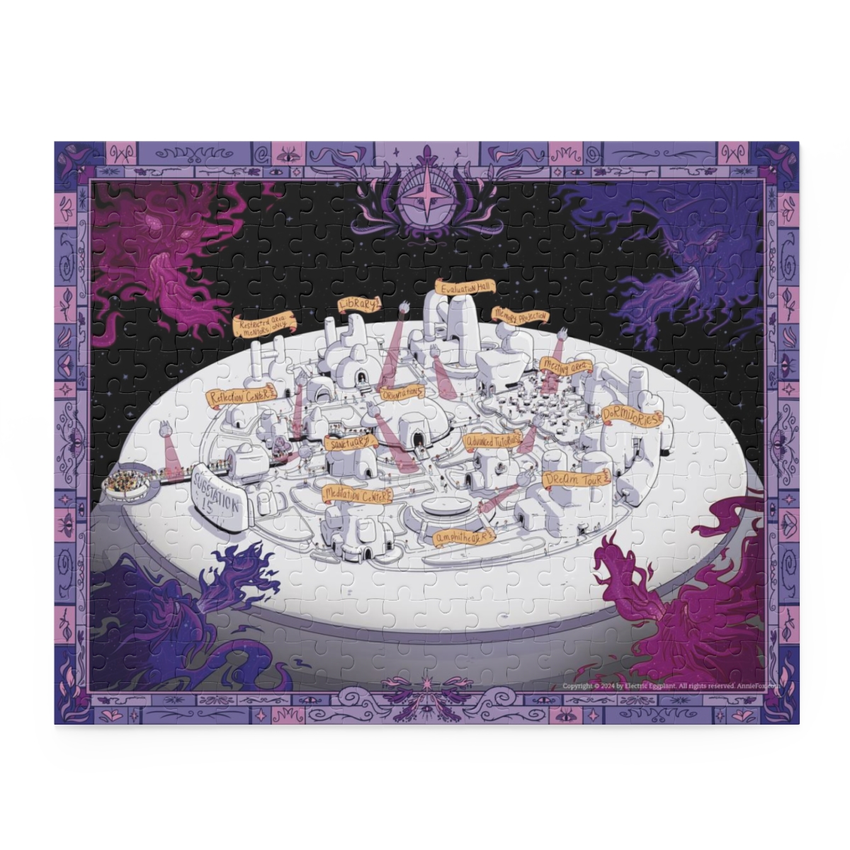 Puzzle (252 pcs) of Substation 15 from The Little Things That Kill