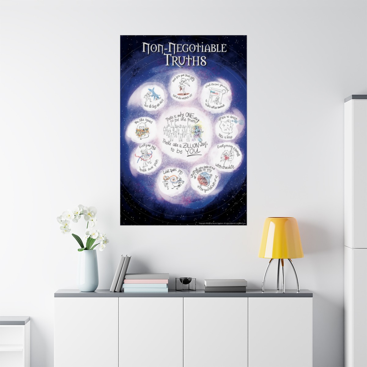 36"x54" Poster of 10 Non-Negotiable Truths from “The Little Things That Kill”